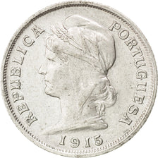PORTUGAL, 10 Centavos, 1915, KM #563, AU(50-53), Silver, 2.49