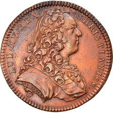 France, Jeton, Royal, Louis XV, États de Lille, 1737, Duvivier, TTB, Cuivre