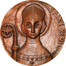 France, Médaille, Saint-Rémi, Baptème de Clovis, History, Renée Vautier