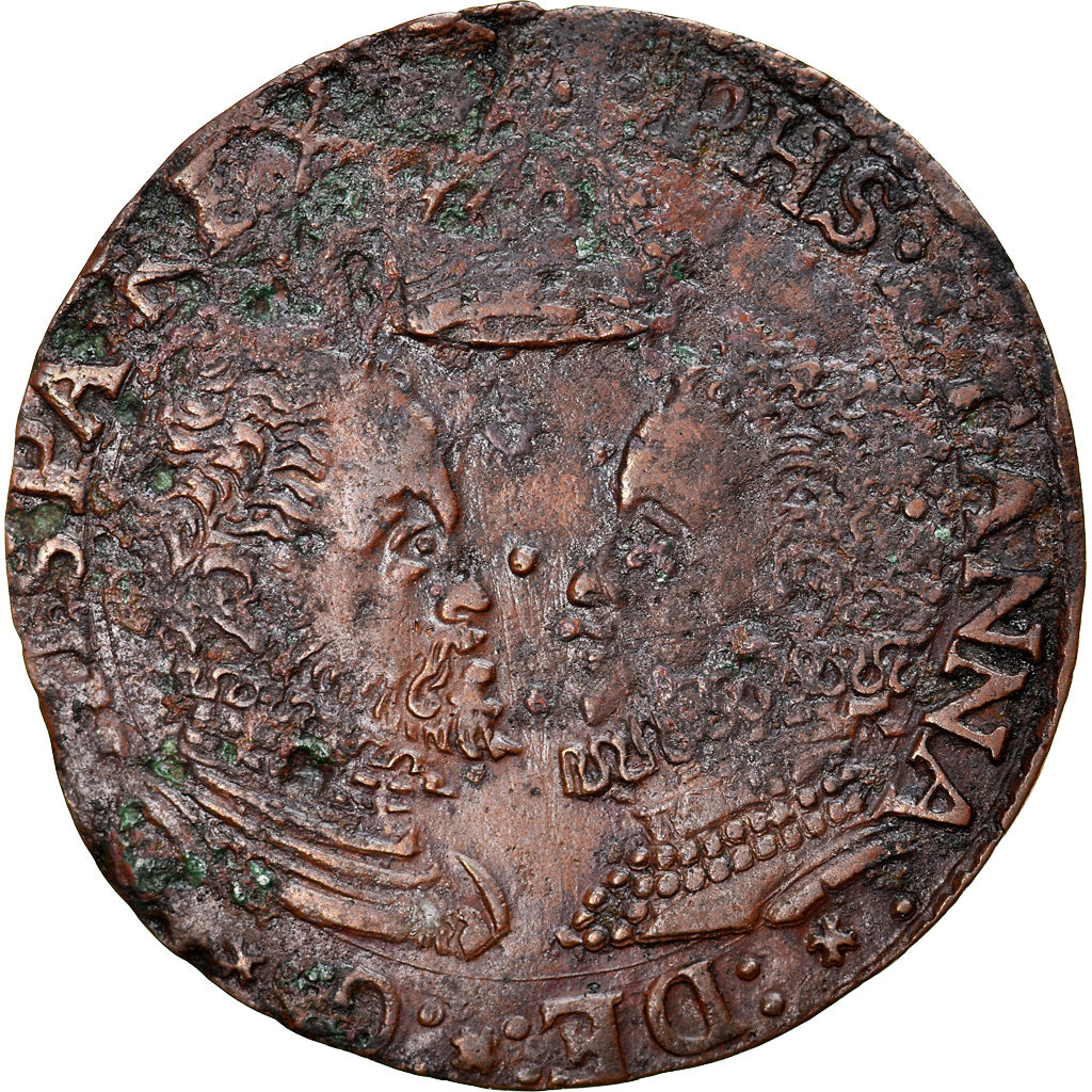 Paesi Bassi Spagnoli, Token, Philip II & Anna, Chambre des Comptes de Lille