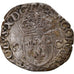 Moneta, Francja, Charles X, Douzain, 1594, Dijon, VF(30-35), Bilon, Sombart:4412