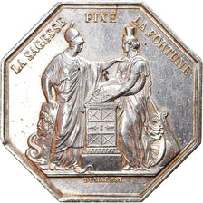 France, Medal, Banque de France, An VIII, Dumarest, AU(55-58), Silver