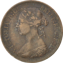 Great Britain, 1/2 Penny, 1892, KM #754, VF(30-35), Bronze, 5.47