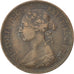 Great Britain, 1/2 Penny, 1892, KM #754, VF(30-35), Bronze, 5.47