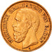 Coin, German States, BADEN, Friedrich I, 10 Mark, 1876, Stuttgart, EF(40-45)