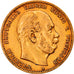 Coin, German States, PRUSSIA, Wilhelm I, 10 Mark, 1877, Berlin, EF(40-45), Gold
