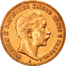 Coin, German States, PRUSSIA, Wilhelm II, 10 Mark, 1900, Berlin, EF(40-45)