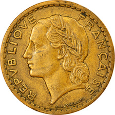 Monnaie, France, Lavrillier, 5 Francs, 1945, Castelsarrasin, TTB