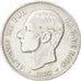 Coin, Spain, Alfonso XII, 5 Pesetas, 1885, VF(30-35), Silver, KM:688