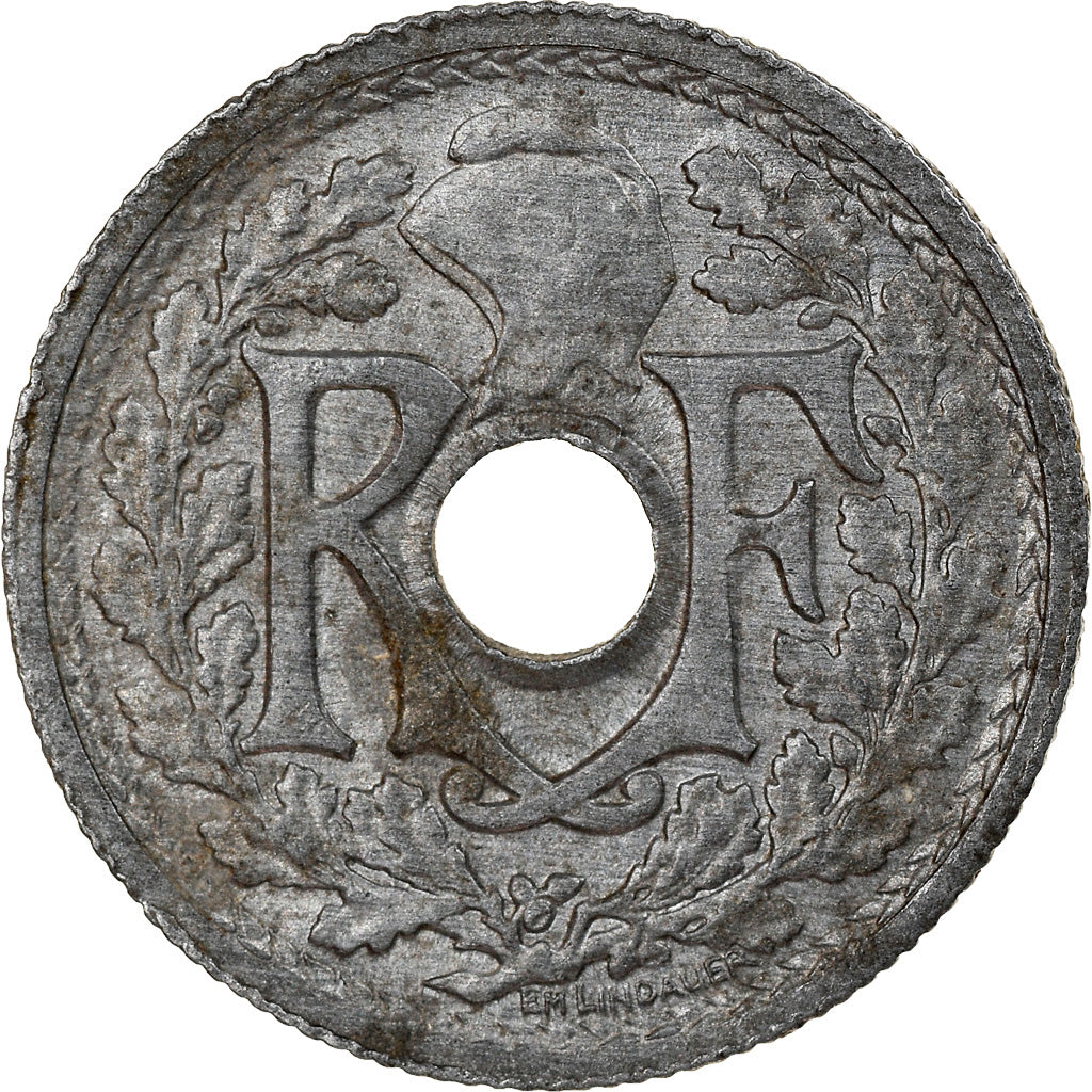 Monnaie, France, Lindauer, 10 Centimes, 1945, SUP, Zinc, Gadoury:292, KM:906.1