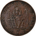 Coin, Italy, 5 Centesimi, 1849, Venezia, VF(30-35), Copper, KM:c.183