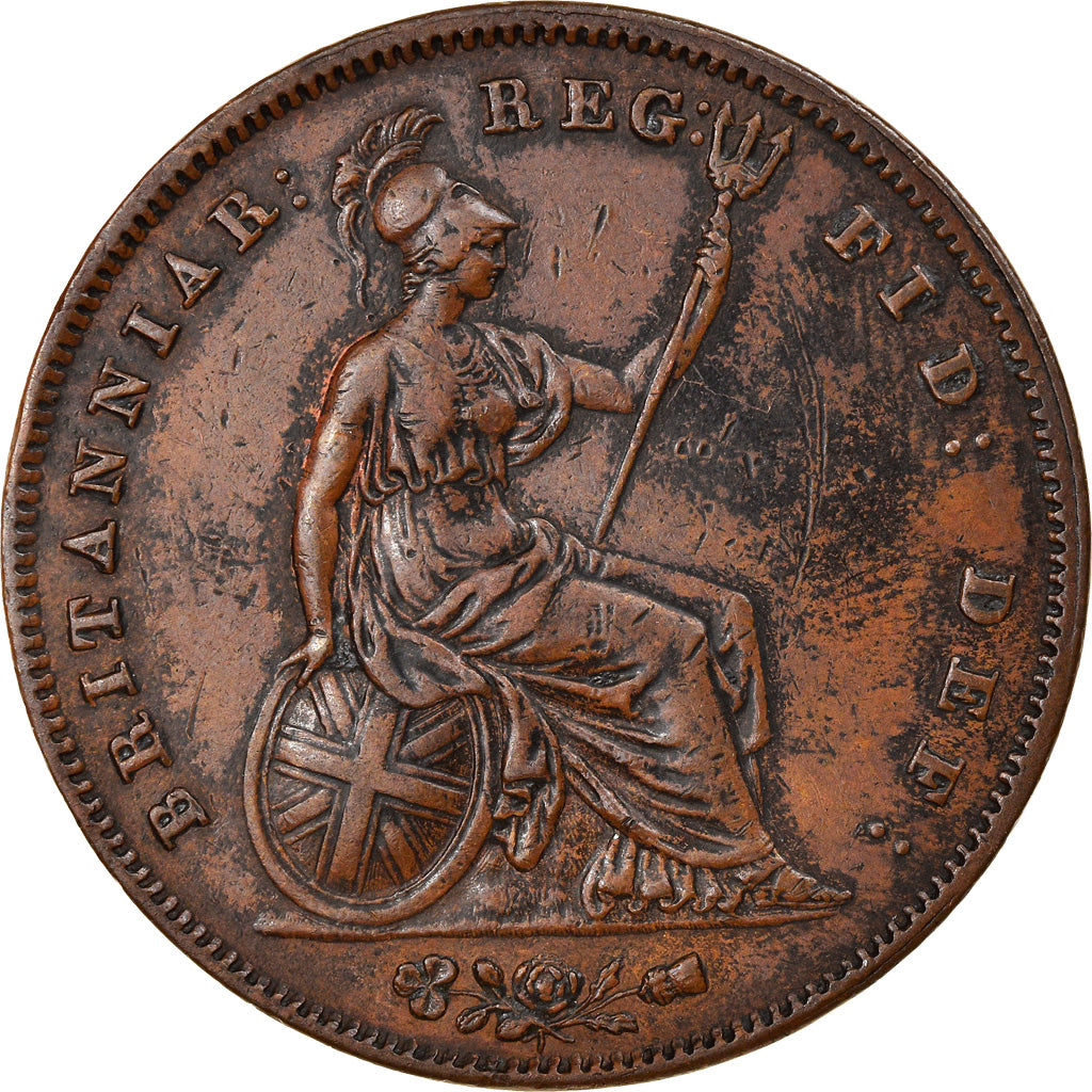 Monnaie, Grande-Bretagne, Victoria, Penny, 1851, Londres, TTB, Cuivre, KM:739