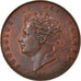 Moneta, Wielka Brytania, George IV, 1/2 Penny, 1826, AU(50-53), Miedź, KM:692