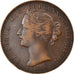 Coin, Canada, Nova Scotia, Victoria, Penny Token, 1856, EF(40-45), Bronze, KM:5