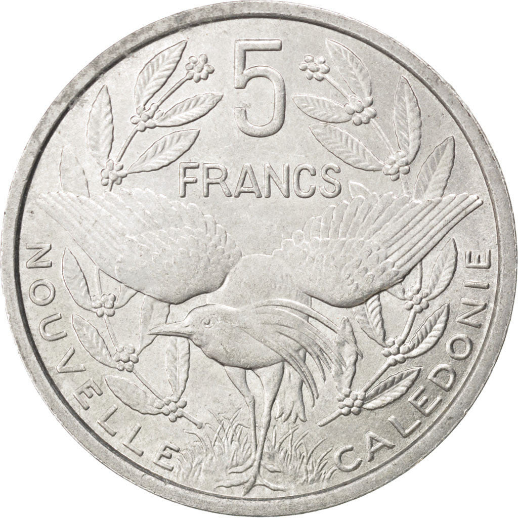Monnaie, Nouvelle-Calédonie, 5 Francs, 1952, SUP, Aluminium, KM:4, Lecompte:71