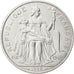 NEW CALEDONIA, 5 Francs, 1992, Paris, KM #16, MS(60-62), Aluminum, 31, Lecompte.