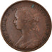 Moneta, NUOVO BRUNSWICK, Victoria, Cent, 1861, Royal Canadian Mint, Ottawa, BB
