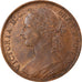 Coin, Great Britain, Victoria, Penny, 1886, EF(40-45), Bronze, KM:755