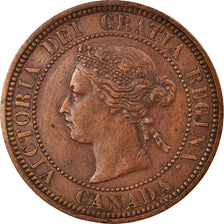 Coin, Canada, Victoria, Cent, 1876, Royal Canadian Mint, EF(40-45), Bronze, KM:7