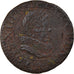 Monnaie, France, Louis XIII, Double Tournois, 1628, Paris, TB, Cuivre, CGKL:390