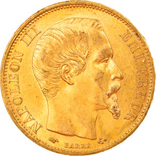Moeda, França, Napoleon III, Napoléon III, 20 Francs, 1859, Paris, AU(55-58)