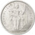 Coin, French Polynesia, 2 Francs, 1973, AU(55-58), Aluminum, KM:10, Lecompte:25