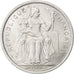Moneta, Polinesia francese, 2 Francs, 1973, SPL-, Alluminio, KM:10, Lecompte:25