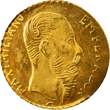 Coin, Mexico, Maximilian, Peso, 1865, Restrike, MS(65-70), Gold