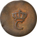 Coin, Tabago, Colonies Françaies de l'Amérique, Sou, EF(40-45), Copper, KM:5
