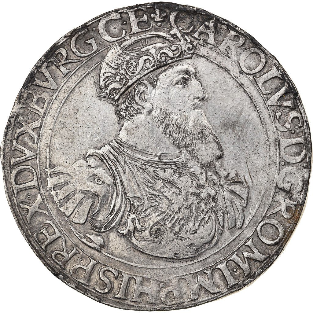 Moeda, Países Baixos Espanhóis, Flanders, Charles Quint, Florin Karolus