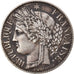 Moeda, França, Cérès, Franc, 1888, Paris, EF(40-45), Prata, KM:822.1