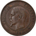 Coin, France, Napoleon III, Napoléon III, 10 Centimes, 1854, Strasbourg