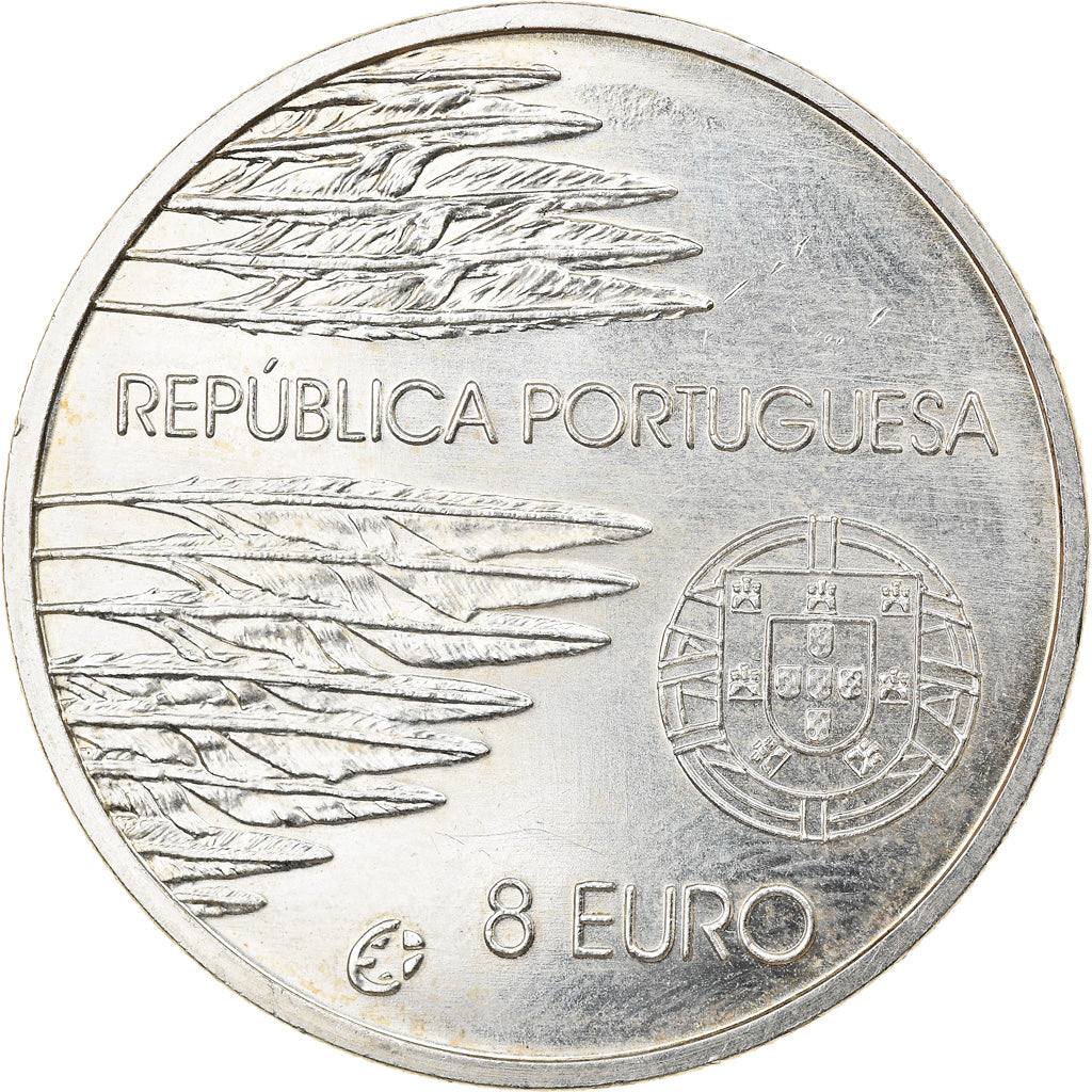 Portugal, 8 Euro, 2005, Lisbonne, TTB+, Argent, KM:773
