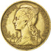 REUNION, 20 Francs, 1961, KM #11, EF(40-45), Aluminum-Bronze, Lecompte #90, 4.03