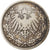 Munten, DUITSLAND - KEIZERRIJK, 1/2 Mark, 1905, Hambourg, FR+, Zilver, KM:17