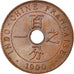 Moneta, INDOCINA FRANCESE, Cent, 1900, Paris, SPL, Bronzo, KM:8, Lecompte:55