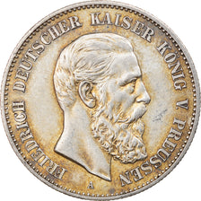 Coin, German States, PRUSSIA, Friedrich III, 2 Mark, 1888, Berlin, AU(50-53)