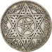 MOROCCO, 200 Francs, 1953, Paris, KM #53, EF(40-45), Silver, Lecompte #291, 7.86