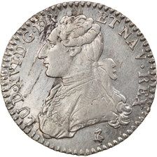 Coin, France, Louis XVI, 1/10 Écu, 12 Sols, 1/10 ECU, 1786, Paris, AU(55-58)