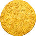 Moneta, Francja, Charles VII, Royal d'or, Orléans, AU(50-53), Złoto