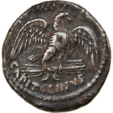 Coin, Petillia, Denarius, 43 BC, Roma, EF(40-45), Silver, Crawford:487/2