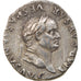 Moneda, Vespasian, Denarius, AD 74, Roma, MBC+, Plata, RIC:75