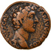 Moneda, Marcus Aurelius, As, 142, Roma, BC+, Bronce, RIC:1240