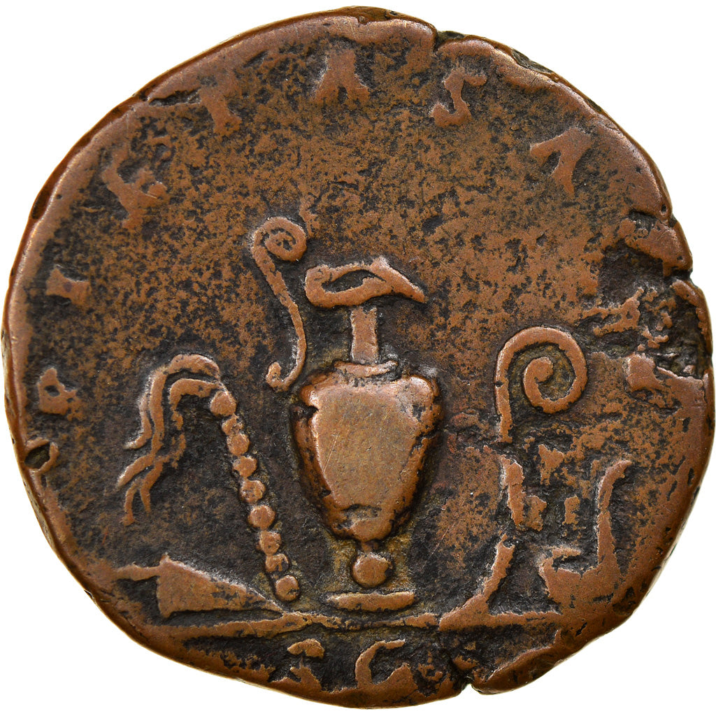 Moneta, Marcus Aurelius, As, 142, Roma, VF(30-35), Bronze, RIC:1240