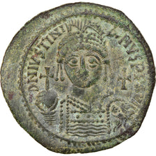 Coin, Justinian I, Follis, 553-554, Antioch, AU(55-58), Copper, Sear:218