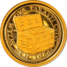 Unione Europea, medaglia, Europa, 2009, FDC, Oro