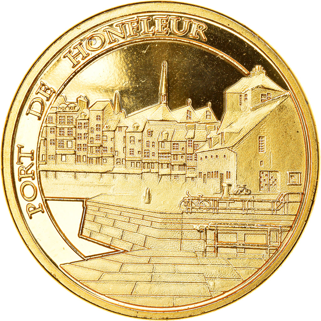 France, Token, Touristic token, Honfleur - Le port, Souvenirs et Patrimoine