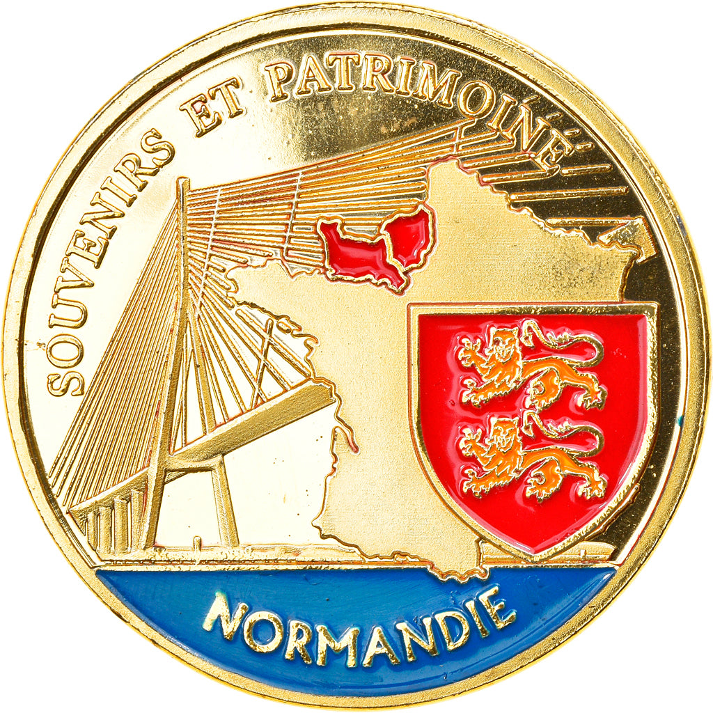 France, Token, Touristic token, Normandie - Pont de Normandie, Souvenirs et