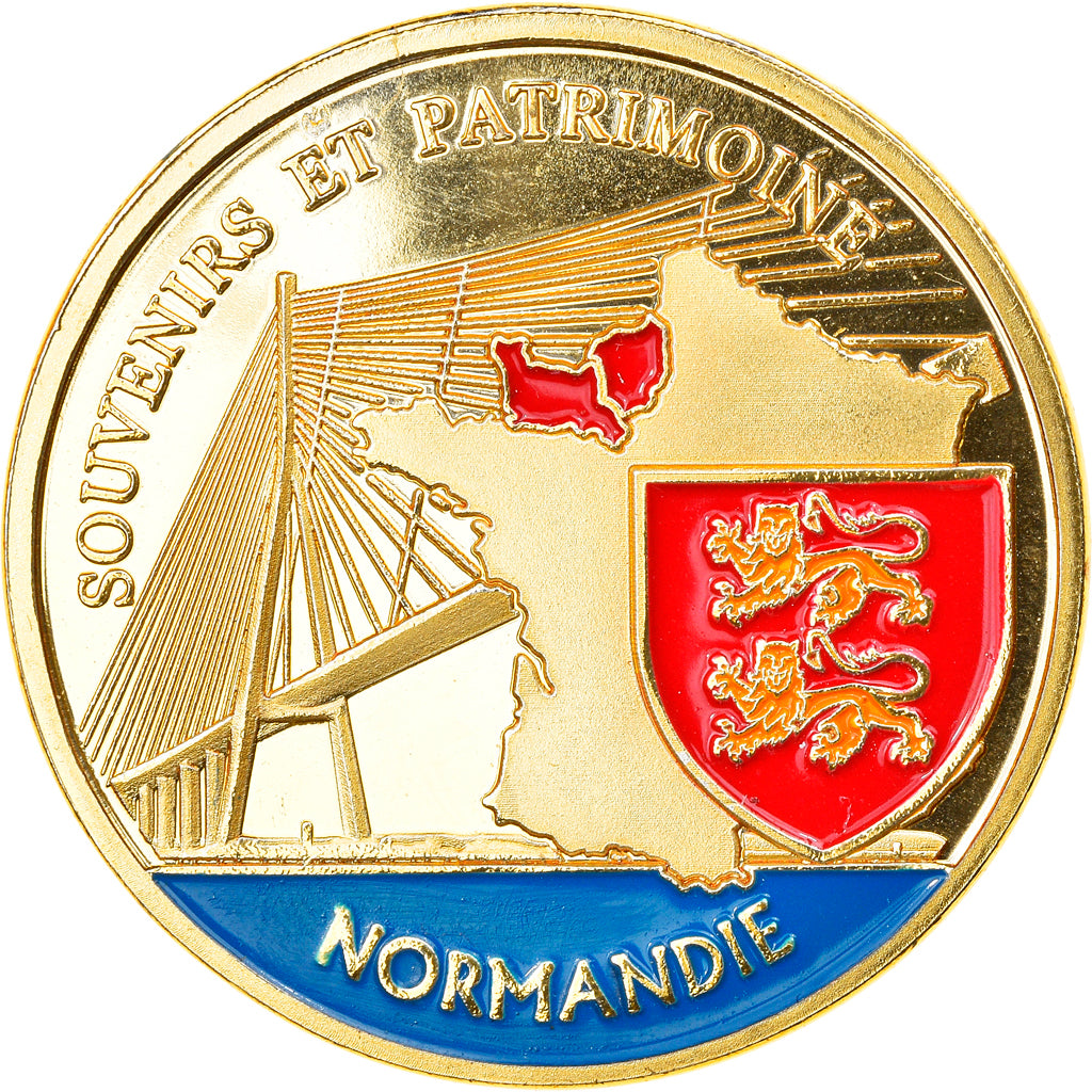 France, Token, Touristic token, Normandie - Pont de Normandie, Souvenirs et