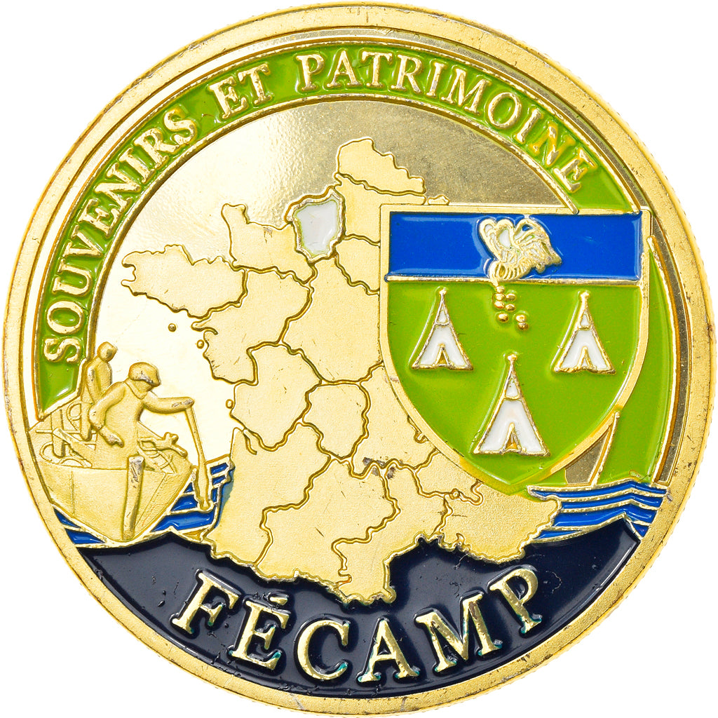 France, Token, Touristic token, 76/ Fécamp - Terre neuvas, Souvenirs et
